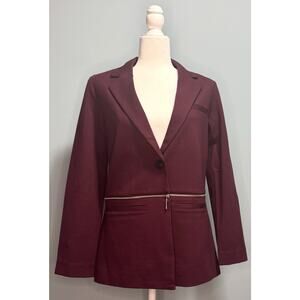 Wynne Layers Womens S Blazer Sophisticated Professional Career Interview Work